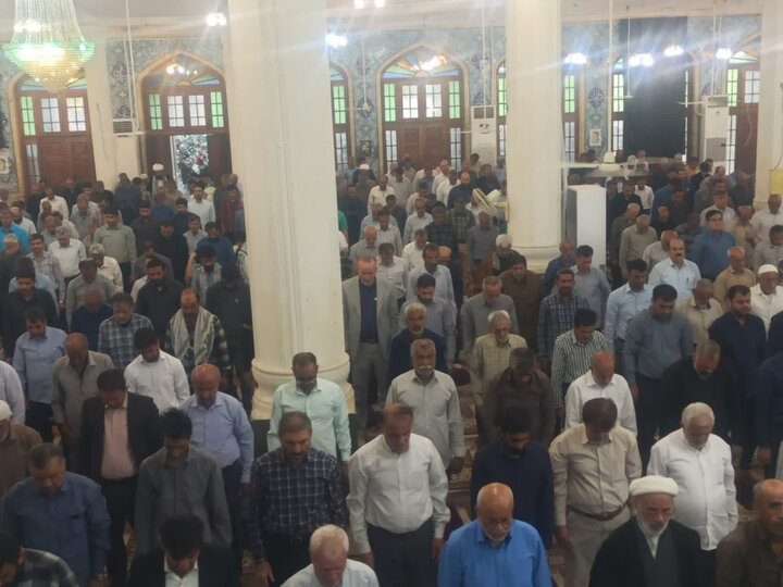 تصاویر/ آیین عبادی سیاسی نمازجمعه امروز برازجان