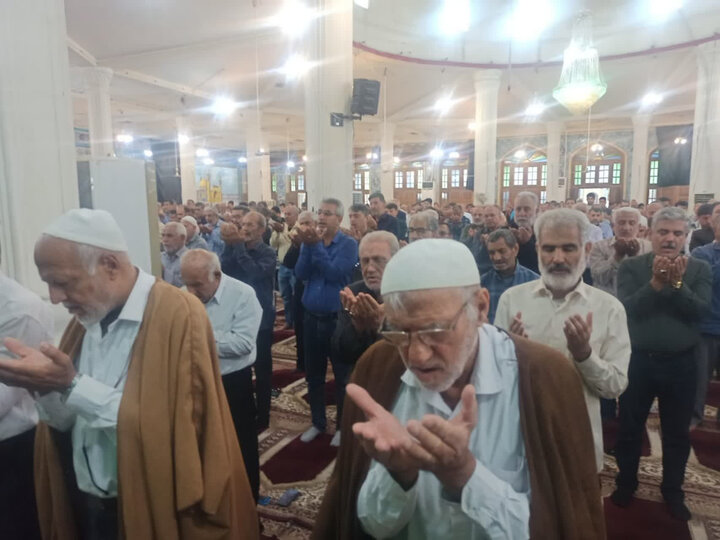 تصاویر/ آیین عبادی سیاسی نمازجمعه امروز برازجان