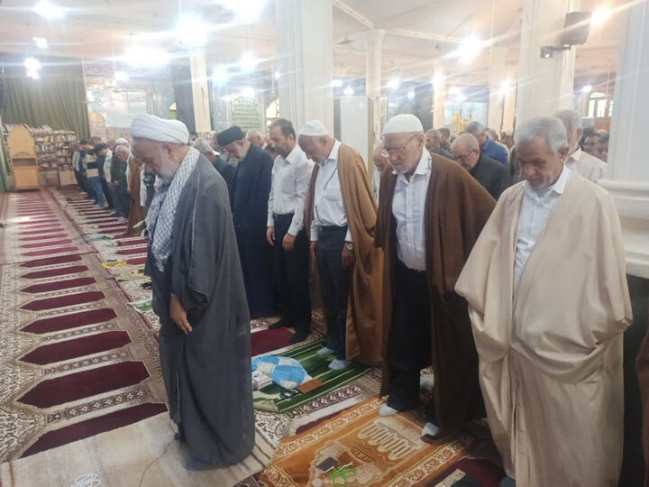 تصاویر/ آیین عبادی سیاسی نمازجمعه امروز برازجان