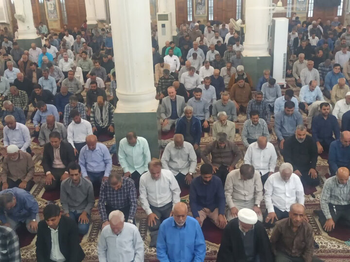 تصاویر/ آیین عبادی سیاسی نمازجمعه امروز برازجان