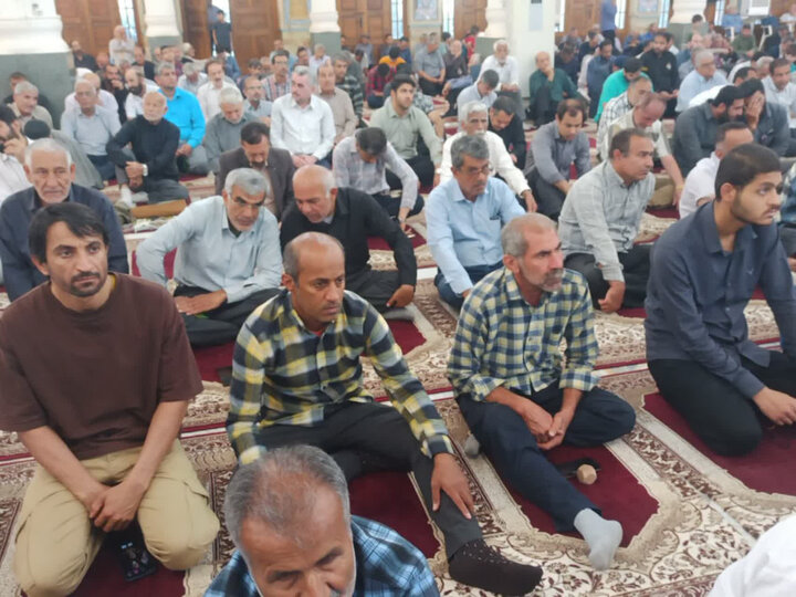 تصاویر/ آیین عبادی سیاسی نمازجمعه امروز برازجان
