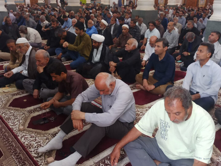 تصاویر/ آیین عبادی سیاسی نمازجمعه امروز برازجان