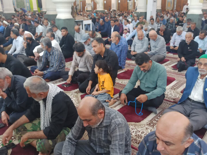 تصاویر/ آیین عبادی سیاسی نمازجمعه امروز برازجان
