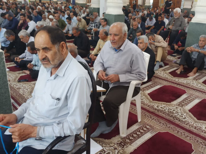 تصاویر/ آیین عبادی سیاسی نمازجمعه امروز برازجان