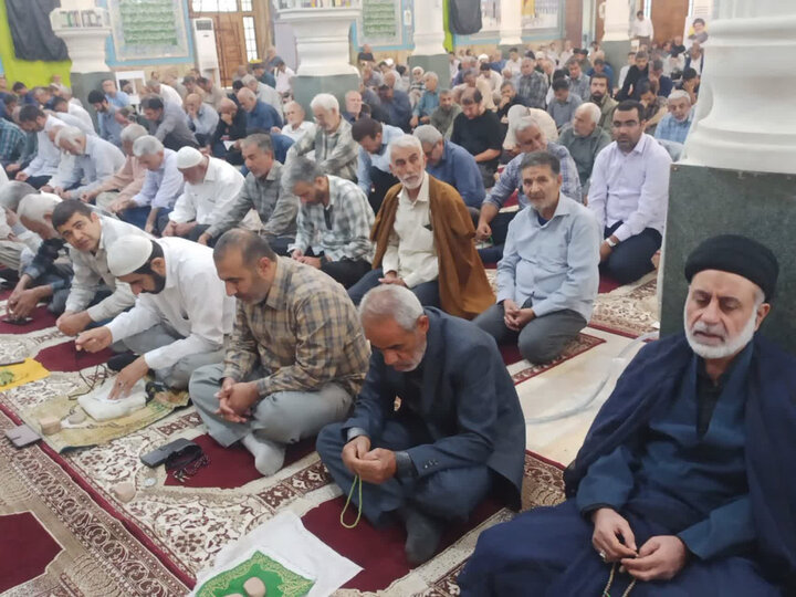 تصاویر/ آیین عبادی سیاسی نمازجمعه امروز برازجان