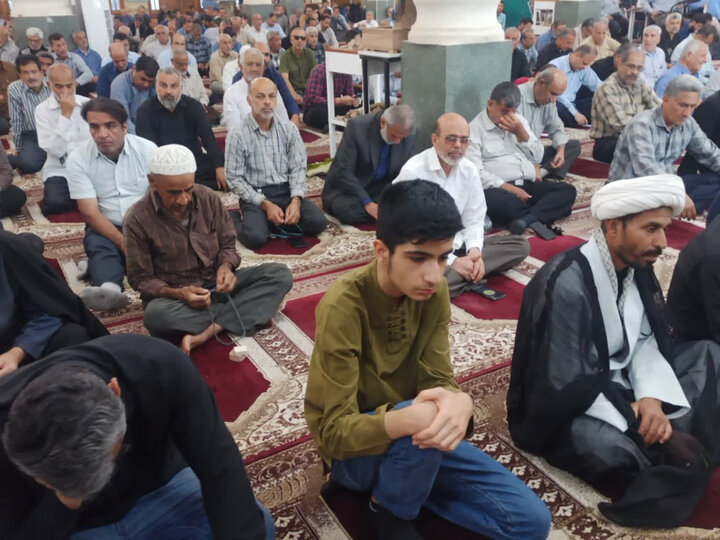 تصاویر/ آیین عبادی سیاسی نمازجمعه امروز برازجان