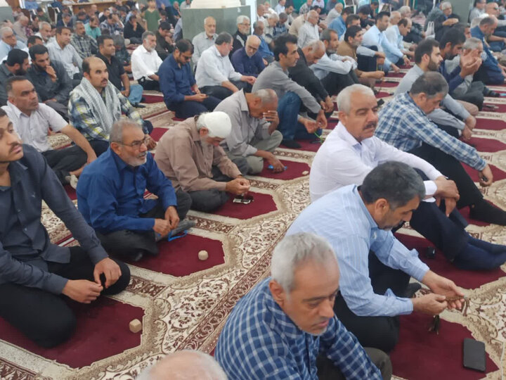 تصاویر/ آیین عبادی سیاسی نمازجمعه امروز برازجان
