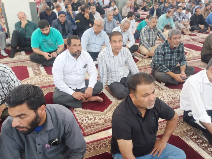 تصاویر/ آیین عبادی سیاسی نمازجمعه امروز برازجان