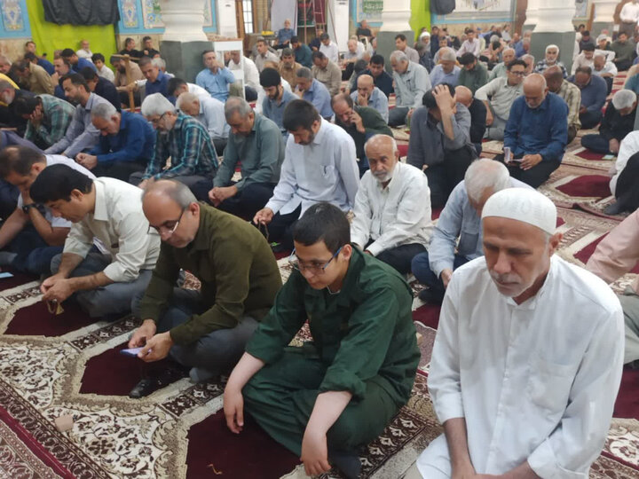 تصاویر/ آیین عبادی سیاسی نمازجمعه امروز برازجان