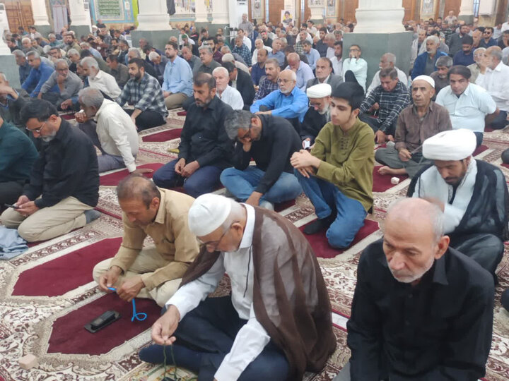 تصاویر/ آیین عبادی سیاسی نمازجمعه امروز برازجان