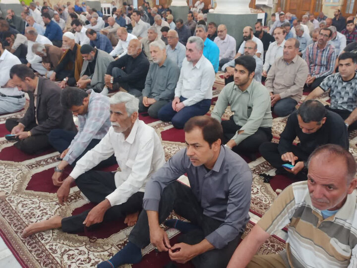 تصاویر/ آیین عبادی سیاسی نمازجمعه امروز برازجان