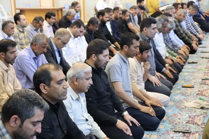 نماز جمعه خارگ به روایت تصویر