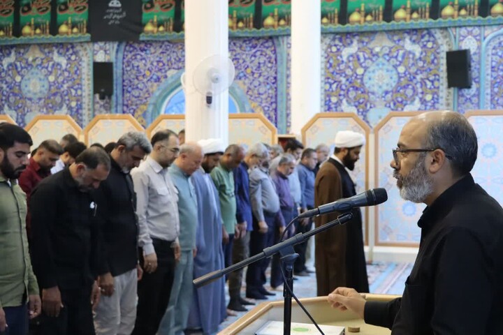 نماز جمعه خارگ به روایت تصویر