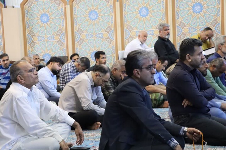 نماز جمعه خارگ به روایت تصویر