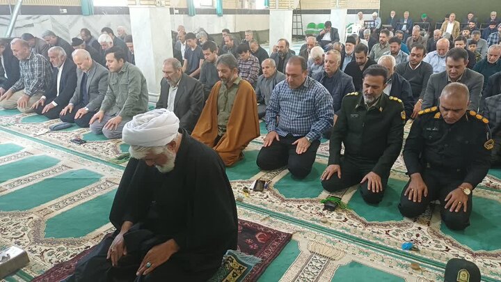 تصاویر/اقامه نماز عبادی سیاسی جمعه در مامونیه