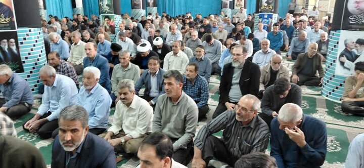 تصاویر/ اقامه نماز جمعه در شهر انار