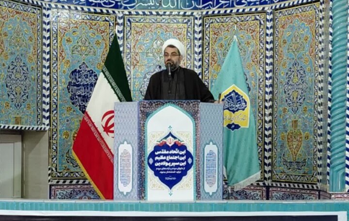 تصاویر/ اقامه نماز جمعه در شهر انار