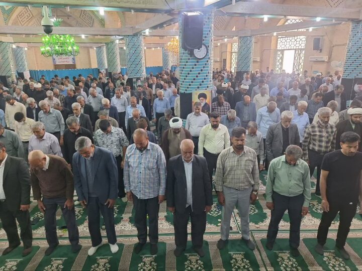 تصاویر/ اقامه نماز جمعه در شهر انار