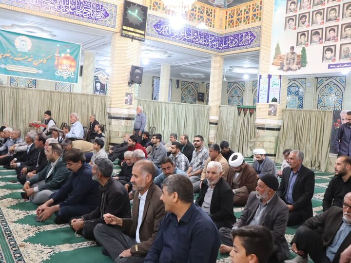تصاویر/ اقامه نماز جمعه در شهر زیدآباد