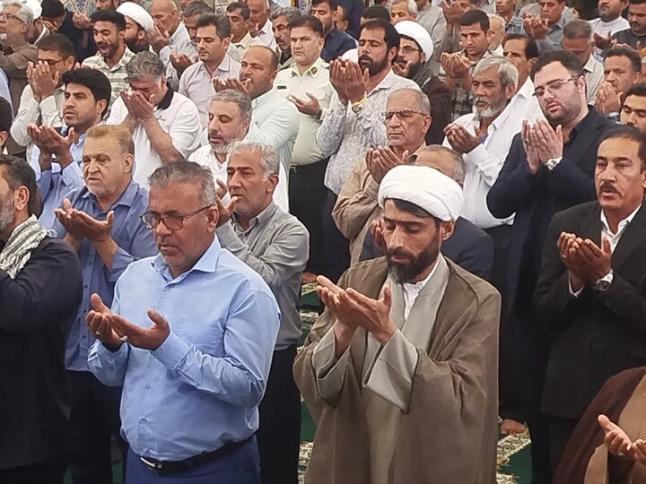 نماز جمعه عسلویه به روایت تصویر