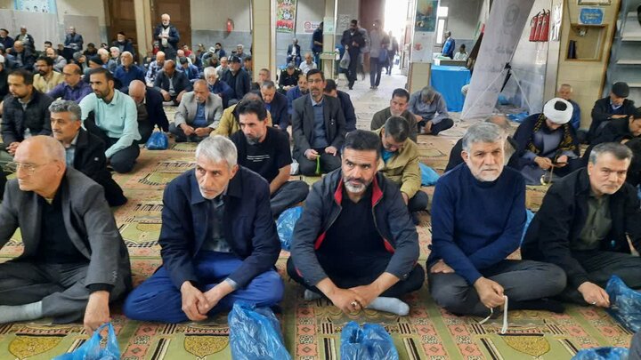 تصاویر/اقامه نماز عبادی سیاسی جمعه در خمین