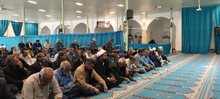 تصاویر/ اقامه نماز جمعه در شهر یزدان آباد