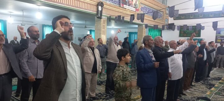 تصاویر/ اقامه نماز جمعه دابودشت به امامت حجت الاسلام و المسلمین محمدعلی حاجی زاده