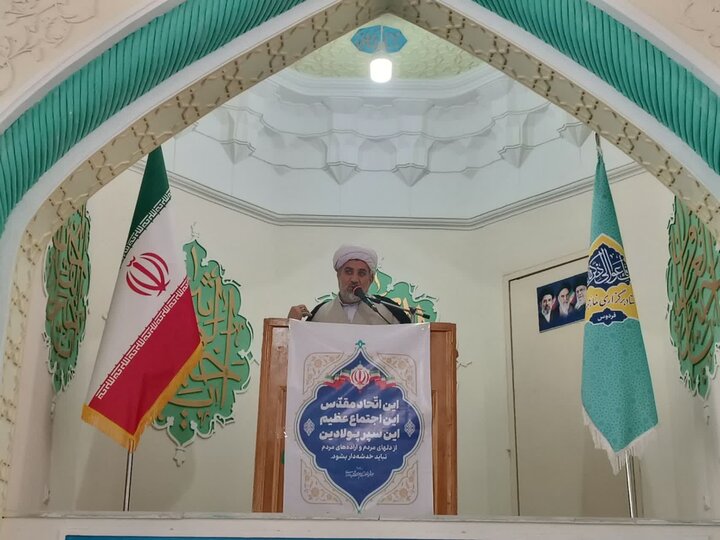 تصاویر/ اقامه نماز جمعه در شهر صفائیه