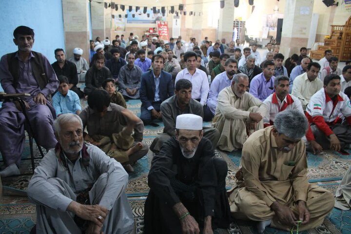تصاویر/ اقامه نماز جمعه در شهر جازموریان