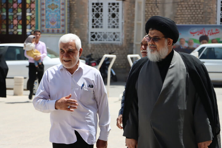 تصاویر/ نماز عبادی سیاسی جمعه شهرستان بافق