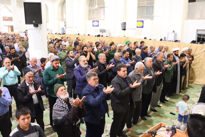 تصاویر/ نماز عبادی سیاسی جمعه شهرستان بافق