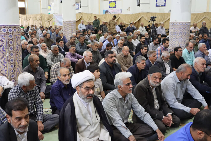 تصاویر/ نماز عبادی سیاسی جمعه شهرستان بافق