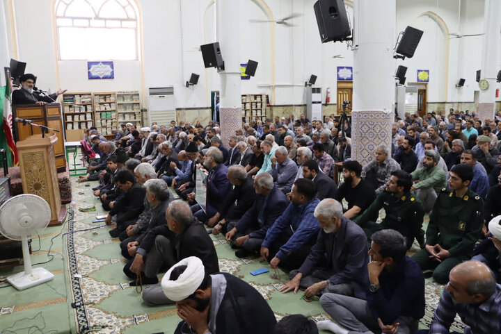 تصاویر/ نماز عبادی سیاسی جمعه شهرستان بافق