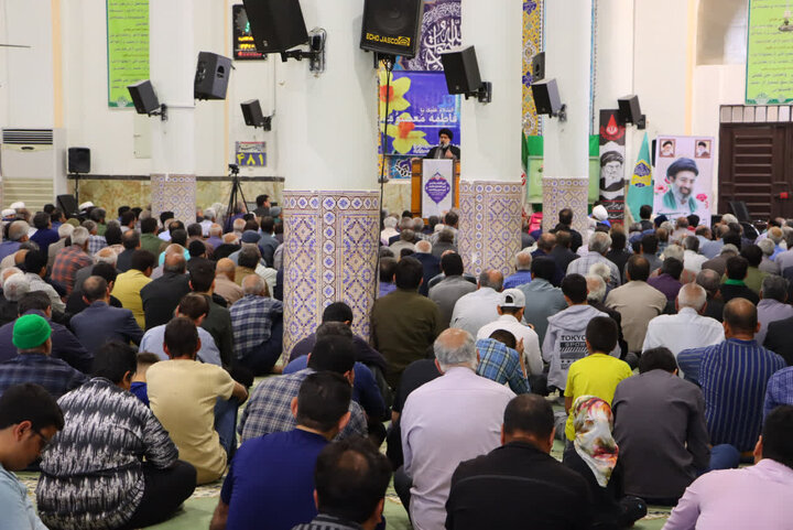 تصاویر/ نماز عبادی سیاسی جمعه شهرستان بافق