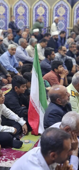 تصاویر/ اقامه نماز جمعه در شهر بم