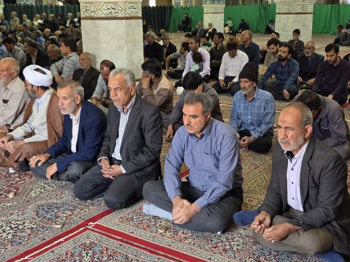 تصاویر/ نماز عبادی سیاسی جمعه شهرستان بهاباد