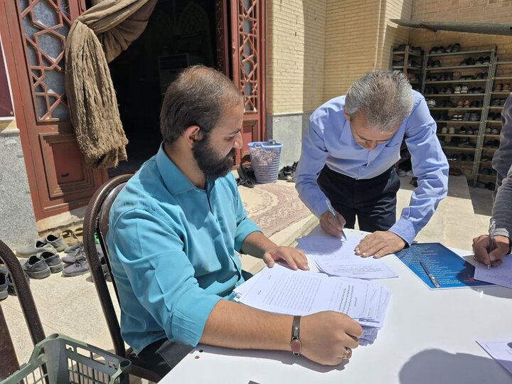 تصاویر/ نماز عبادی سیاسی جمعه شهرستان بهاباد
