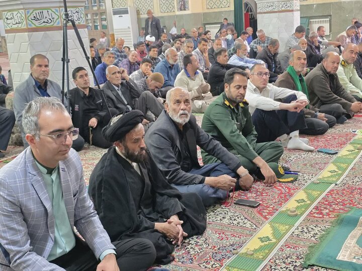 تصاویر/ نماز عبادی سیاسی جمعه شهرستان بهاباد