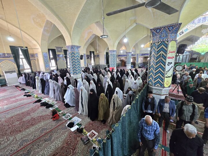 تصاویر/ نماز عبادی سیاسی جمعه شهرستان بهاباد