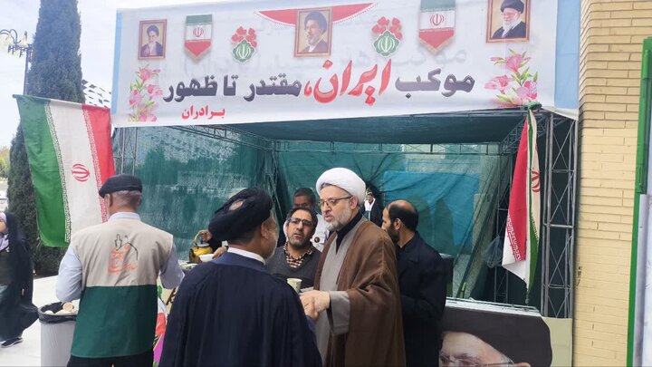 تصاویر/ اقامه نماز جمعه در شهر شهر بابک