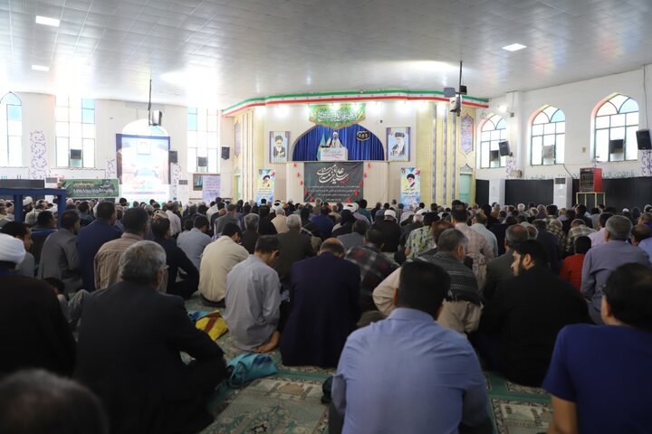 تصاویر/ آیین عبادی سیاسی نماز جمعه شهر زاهدان
