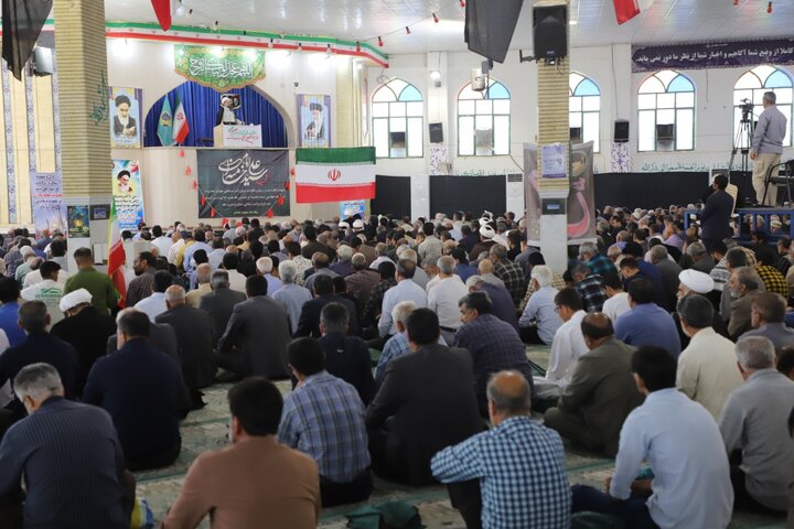 تصاویر/ آیین عبادی سیاسی نماز جمعه شهر زاهدان