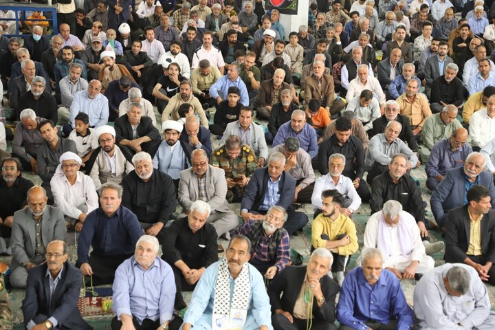 تصاویر/ آیین عبادی سیاسی نماز جمعه شهر زاهدان