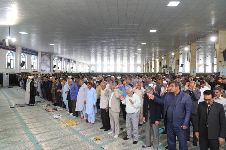 تصاویر/ آیین عبادی سیاسی نماز جمعه شهر زاهدان
