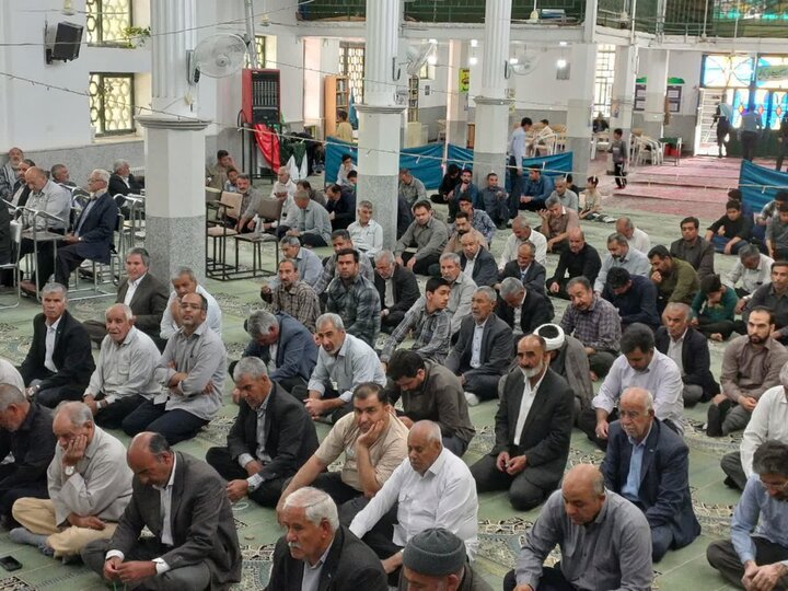 تصاویر/ اقامه نماز جمعه در شهر امین شهر