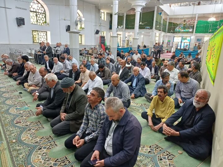 تصاویر/ اقامه نماز جمعه در شهر امین شهر
