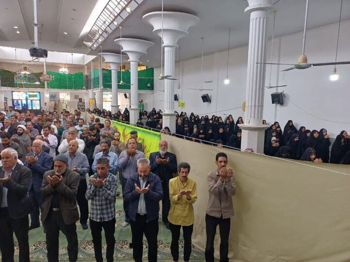 تصاویر/ اقامه نماز جمعه در شهر امین شهر