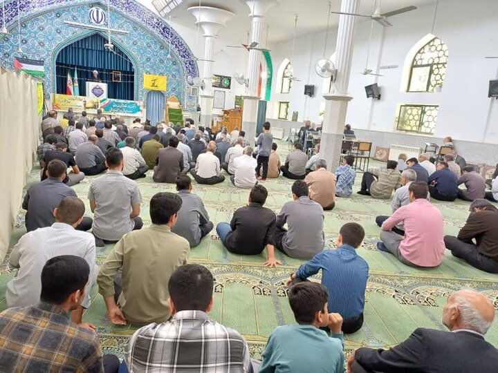 تصاویر/ اقامه نماز جمعه در شهر امین شهر