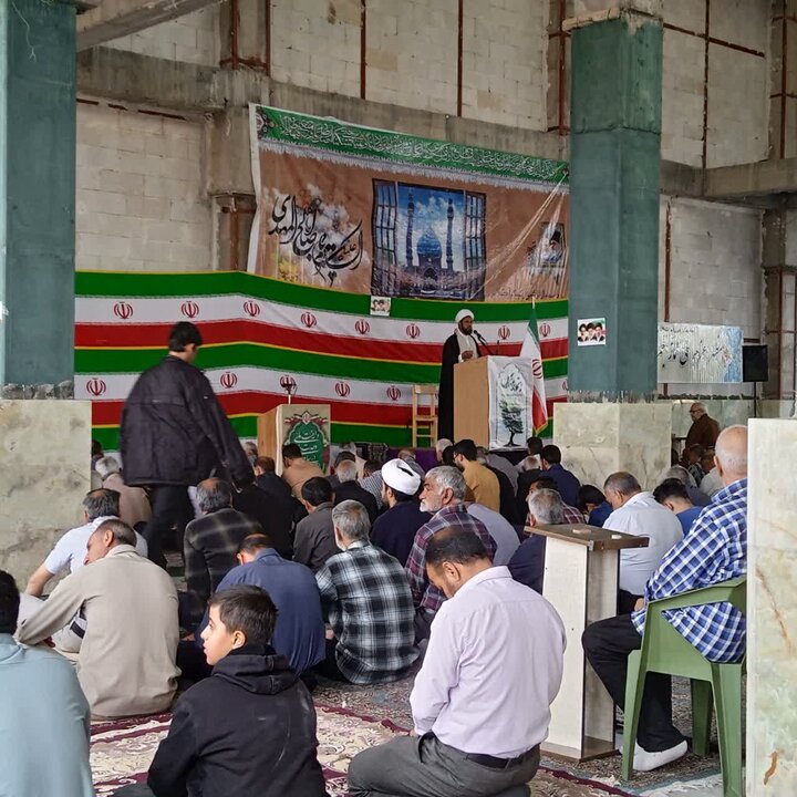 تصاویر/ اقامه نماز جمعه در شهر محی آباد