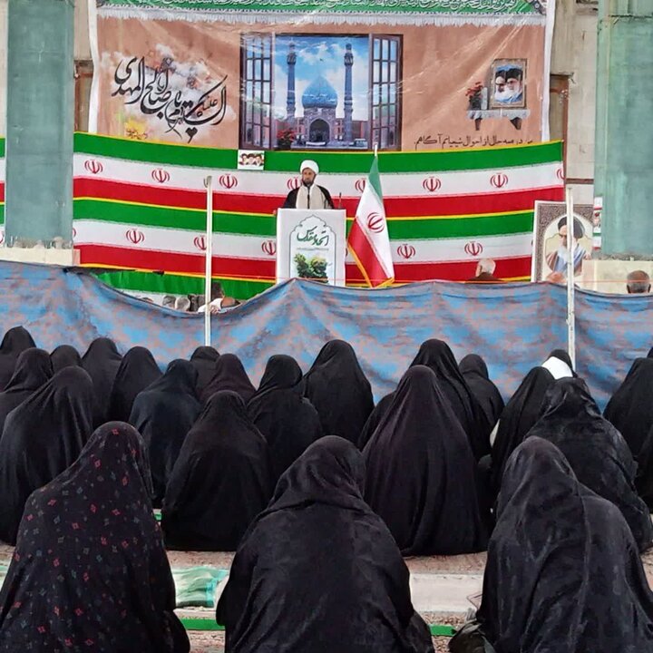 تصاویر/ اقامه نماز جمعه در شهر محی آباد